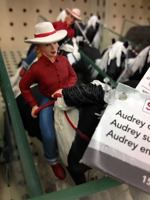 AudreyOnHorseCellShotR