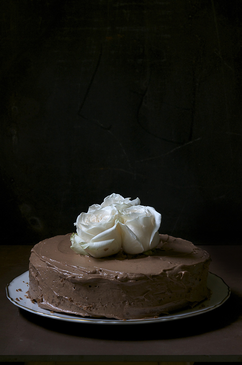 CoffeeLayerCake with flowertopsR