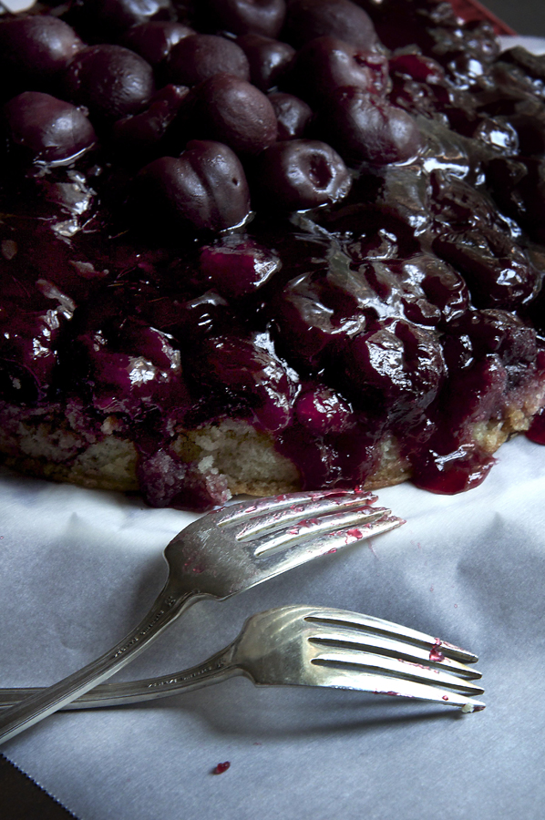 Cherry Upside-down Cake 
